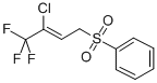 3-氯-4,4,4-三氟-2-丁烯基 苯基 砜, 191591-43-2, 结构式