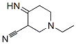 Nipecotonitrile,  1-ethyl-4-imino-  (8CI) 结构式