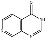 3,4-二氢吡啶[3,4-D]嘧啶-4-酮, 19178-25-7, 结构式