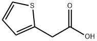 チオフェン-2-酢酸 化学構造式