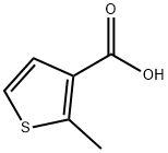 2-甲基-3-噻吩甲酸 结构式