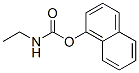 1-Naphthalenyl ethylcarbamate 结构式
