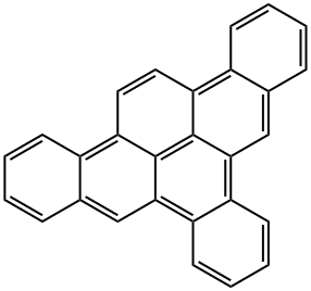 ジベンゾ[h,rst]ペンタフェン 化学構造式