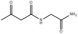 N-(2-amino-2-oxoethyl)-3-oxobutyramide 结构式