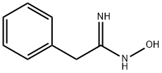 N′-ヒドロキシ-2-フェニルエタンイミドアミド 化学構造式
