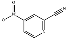 2-シアノ-4-ニトロピリジン 化学構造式