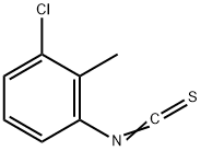 3-氯-2-甲基苯基异硫氰酸酯, 19241-35-1, 结构式