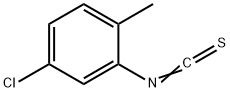 5-氯-2-甲基异硫氰酸苯酯 结构式