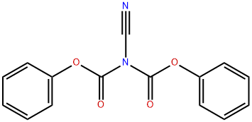 DIPHENYL CYANOCARBONIMIDATE Struktur