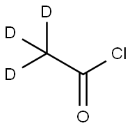 氘代乙酰氯, 19259-90-6, 结构式