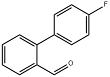 2-(4-フルオロフェニル)ベンズアルデヒド 化学構造式