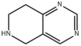 Pyrido[4,3-d]pyrimidine, 5,6,7,8-tetrahydro- (9CI) Structure