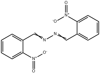 1,2-Bis(2-nitrobenzylidene)hydrazine 结构式