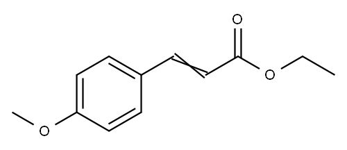 4-METHOXYCINNAMIC ACID ETHYL ESTER Struktur