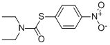DIETHYL-THIOCARBAMIC ACID S-(4-NITRO-PHENYL) ESTER 结构式