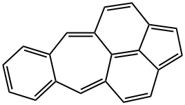 シクロペンタ[cd]プレイアデン 化学構造式