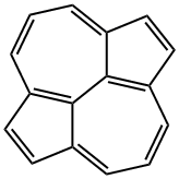 ジシクロペンタ[ef,kl]ヘプタレン 化学構造式