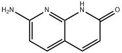 2-氨基-7-羟基-1,8-萘啶, 1931-44-8, 结构式