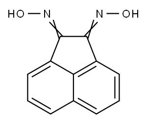 二氢苊酮二肟, 1932-08-7, 结构式