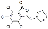 3-benzylidene-4,5,6,7-tetrachloro-isobenzofuran-1-one 结构式