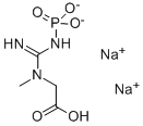 磷酸肌酸二钠盐, 19333-65-4, 结构式