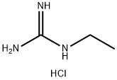 N-エチルグアニジン塩酸塩 化学構造式