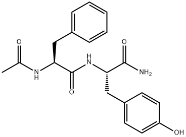 Ac-Phe-Tyr-NH2 化学構造式