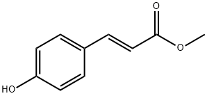 trans-p-クマル酸メチル 化学構造式