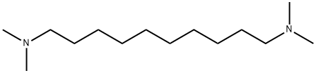 N,N,N,N-Tetramethyl-1,10-decanediamine Struktur