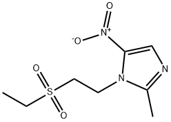 替硝唑, 19387-91-8, 结构式