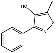 5-Methyl-3-phenylisothiazol-4-ol 结构式