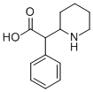 α-苯基哌啶基-2-乙酸 结构式
