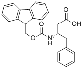 FMOC-L-Β-ホモフェニルアラニン 化学構造式