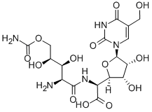 多抗霉素 B 结构式