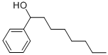 α-ヘプチルベンゼンメタノール 化学構造式