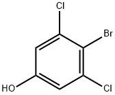 Phenol, 4-broMo-3,5-dichloro- Struktur