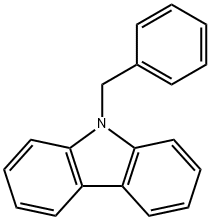 N-苄基咔唑 结构式