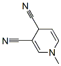 1-methyl-4H-pyridine-3,4-dicarbonitrile 结构式