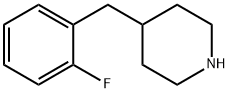 4-(2-fluorobenzyl)piperidine Structure