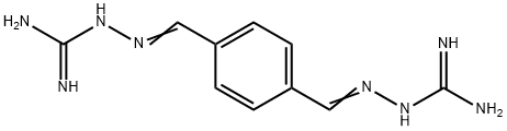 N,N-(4-xylylidene)bisaminoguanidine 结构式