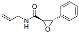 trans-N-Allyl-3-phenylglycidamide 结构式