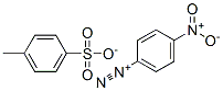 4-nitrobenzenediazonium toluene-4-sulphonate Structure