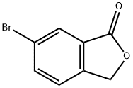 6-ブロモ-3H-イソベンズオフラン-1-オン 化学構造式