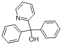 α-(2-ピリジル)ベンズヒドロール 化学構造式
