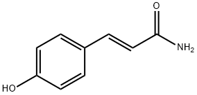 4-ヒドロキシシンナムアミド 化学構造式