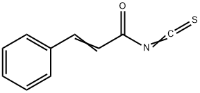 イソチオシアン酸シンナモイル 化学構造式