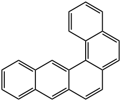 ナフト[1,2-a]アントラセン 化学構造式