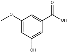 3-羟基-5-甲氧基苯甲酸 结构式