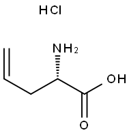 L-2-アリルグリシン塩酸塩 化学構造式
