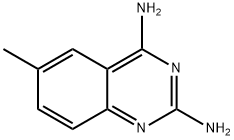 6-甲基喹唑啉-2,4-二胺, 1955-61-9, 结构式